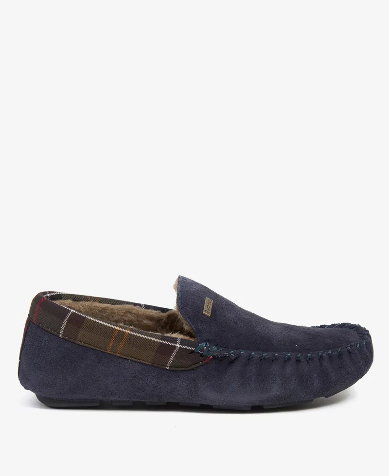 Barbour Monty Slipper Navy